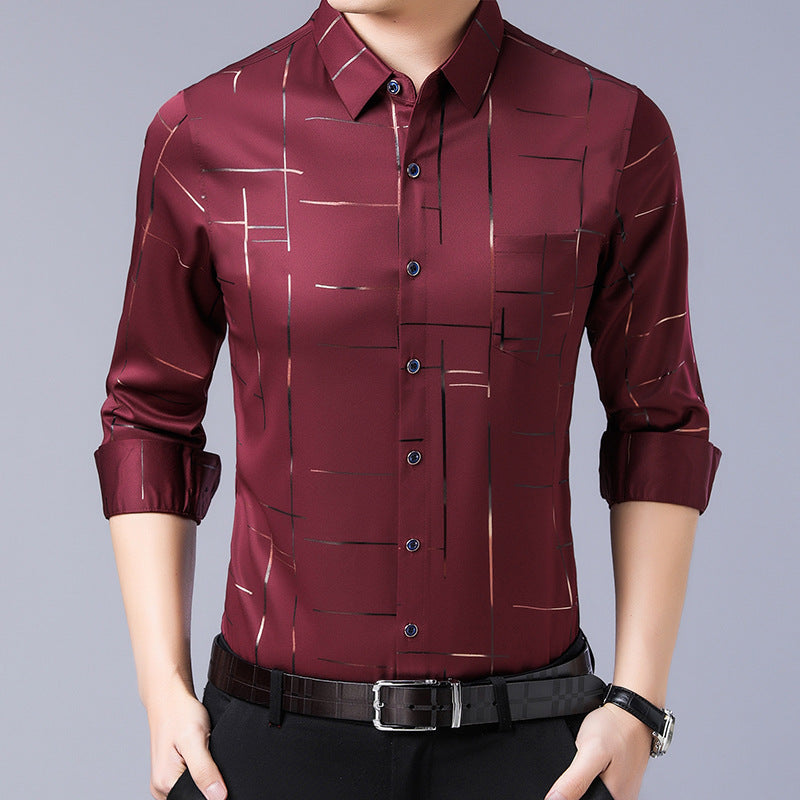Daniel – Knitterfreies Stretch-Hemd