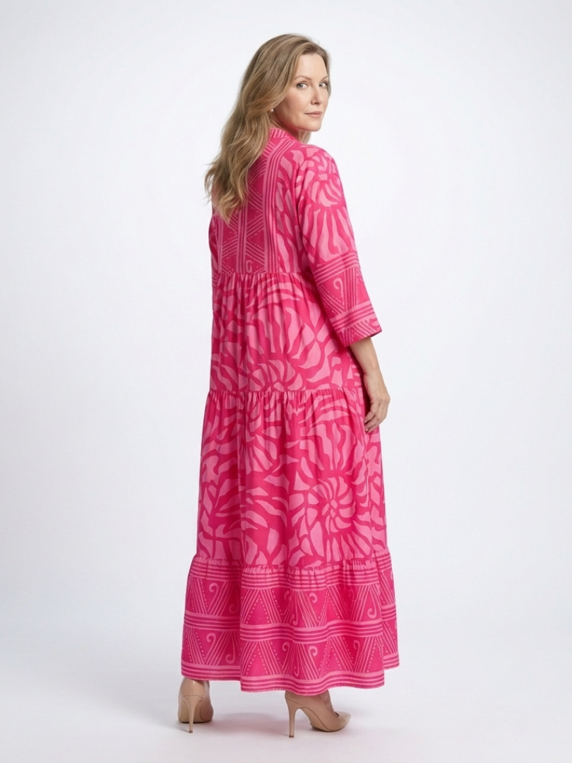 Marielle | Midikleid mit Knopfleiste