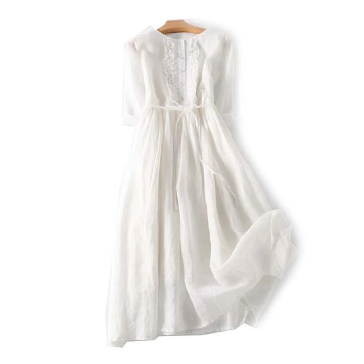 Nadège™ | Federleichtes Maxikleid