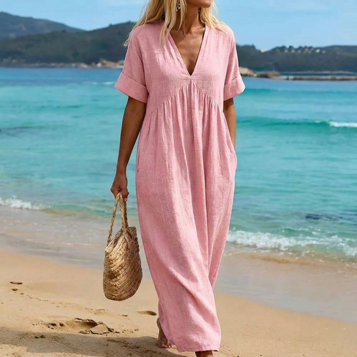 Viviana™ | Lässiges langes Kleid