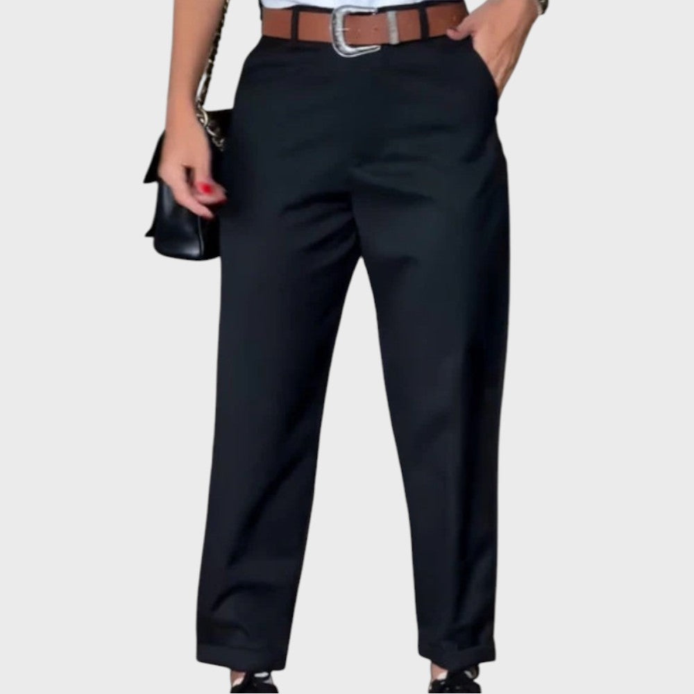 Greta | Gestreifte Anzughose